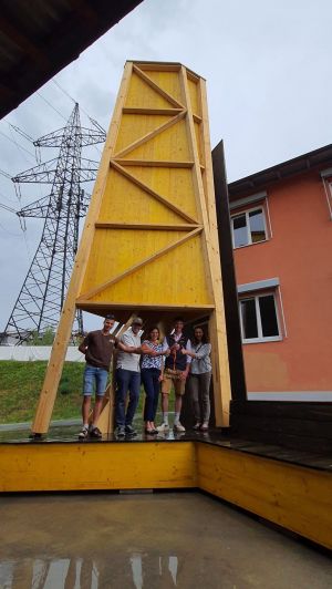Projektpräsentation Turmskulptur Für Die österreische Forsttagung Johannes Frick